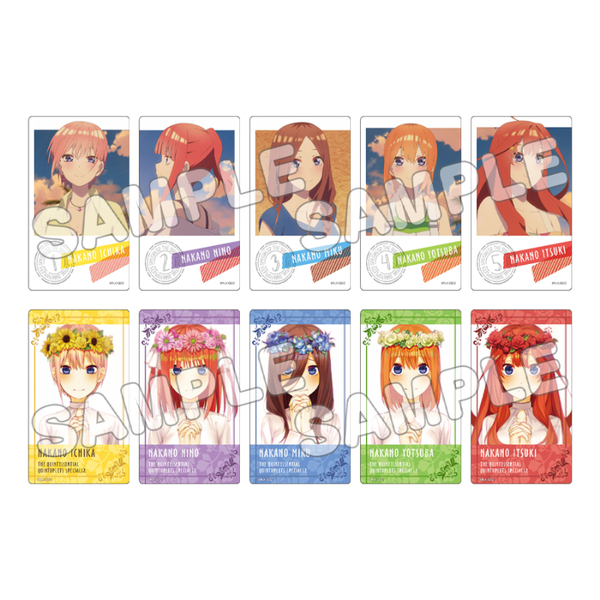 五等分の花嫁＊／トレーディングアクリルカード(全10種)／単品【単品】（2026年5月以降発売予定）