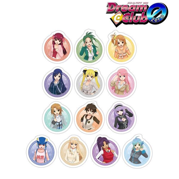 ドリームクラブ　トレーディングダイカットステッカー【単品】（2026年7月中旬以降発売予定）