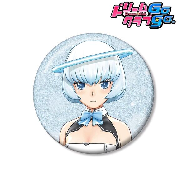 ドリームクラブGogo. ドリームクラブシリーズ アンジュ 75mmグリッター缶バッジ（2026年7月中旬以降発売予定）