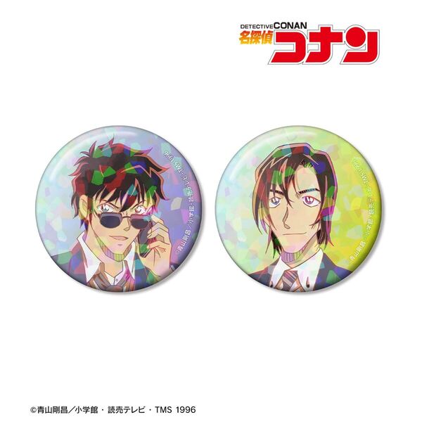 名探偵コナン 松田陣平&萩原研二 Ani-Art clear label 第2弾 ホログラム缶バッジ2個セット（2026年9月上旬以降発売予定）