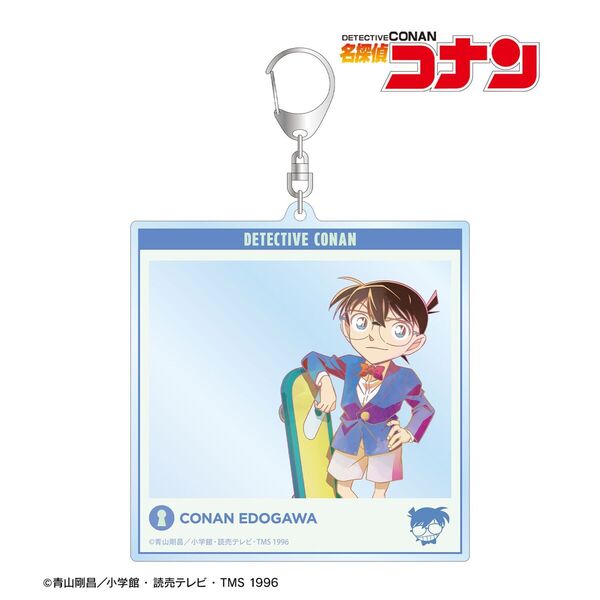 名探偵コナン 江戸川コナン Ani-Art clear label 第2弾 SNS風BIGアクリルキーホルダー（2026年9月上旬以降発売予定）