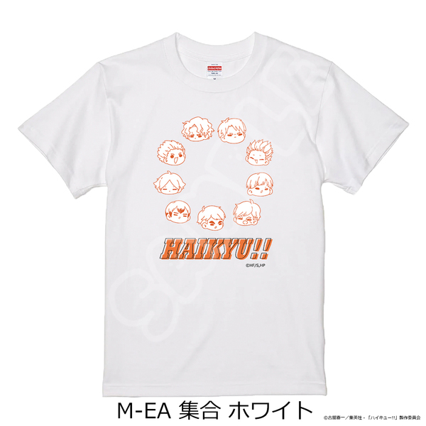 「ハイキュー!!」第11弾 Tシャツ M-EA(集合) ホワイト Mサイズ（2026年9月以降発売予定）