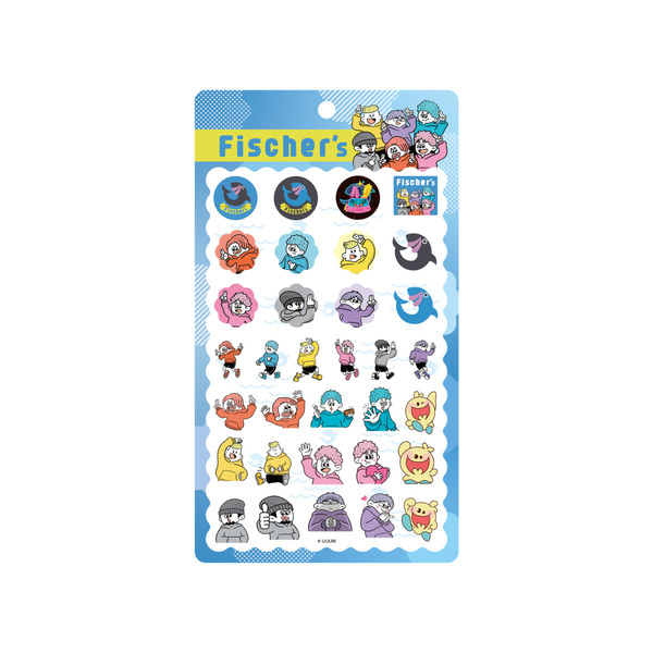ぷっくりシール フィッシャーズ