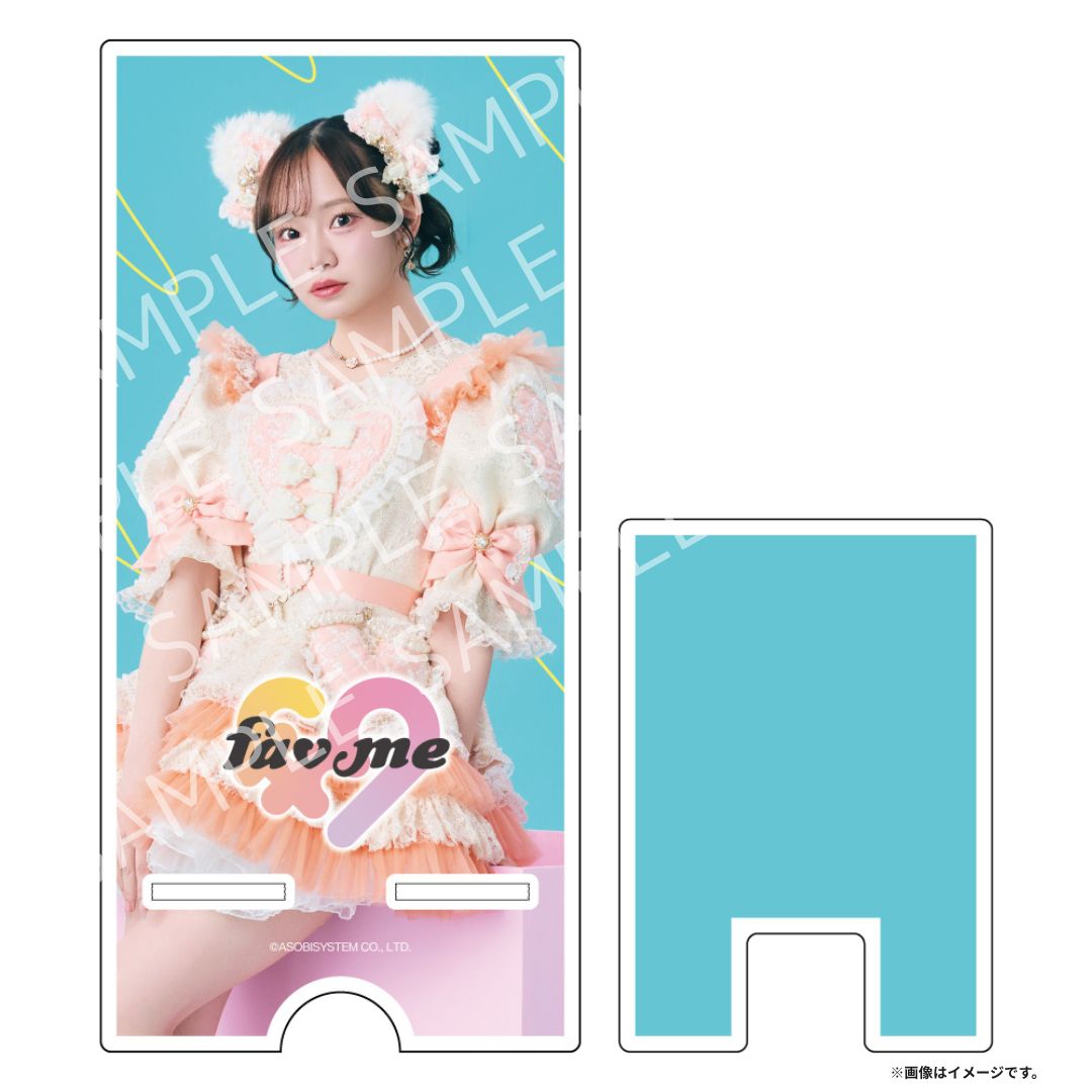 fav me／川岸瑠那 ／アクリルスマホスタンド