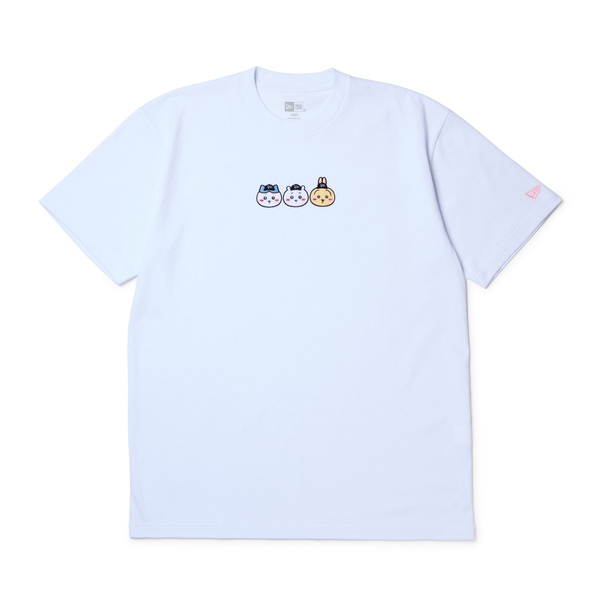 半袖 コットン Tシャツ ちいかわ / ちいかわ・ハチワレ・うさぎ ホワイト Sizes：S