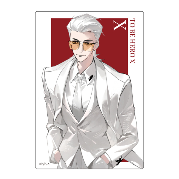 アニメ「TO BE HERO X」ステッカー X