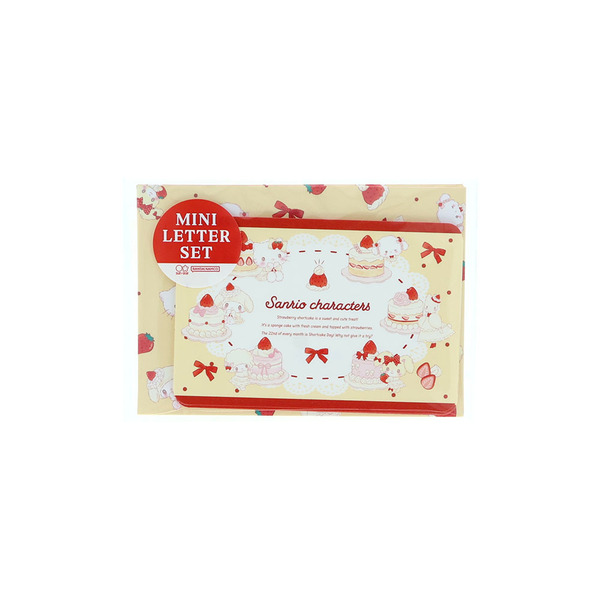 ダイカットミニレター Sanrio Sweet Cakes Collection ストロベリー