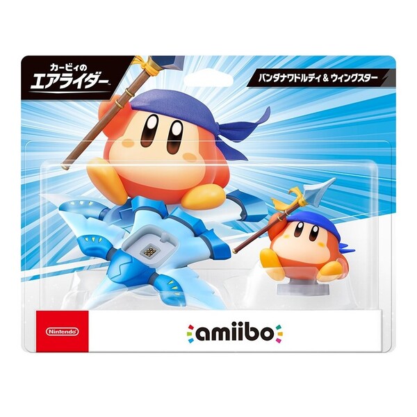 amiibo バンダナワドルディ&ウィングスター（カービィのエアライダー