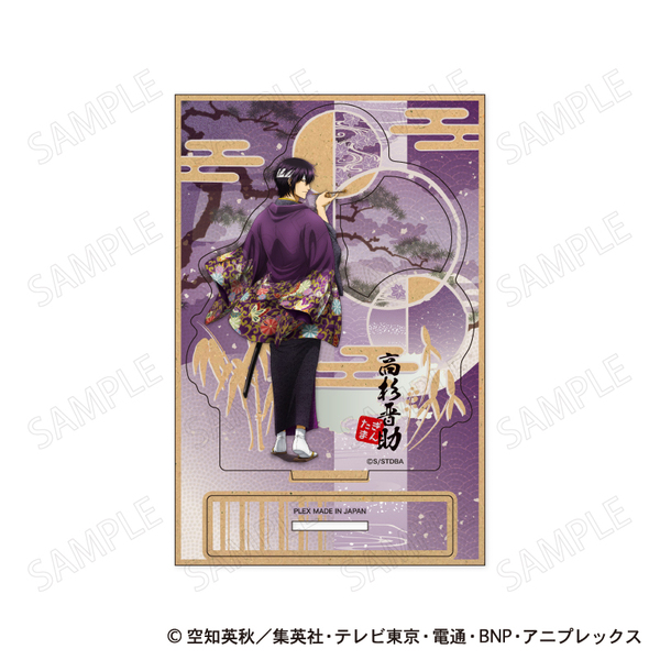 銀魂 木製スタンド 和装×振り向きVer E：高杉晋助（2026年9月以降発売