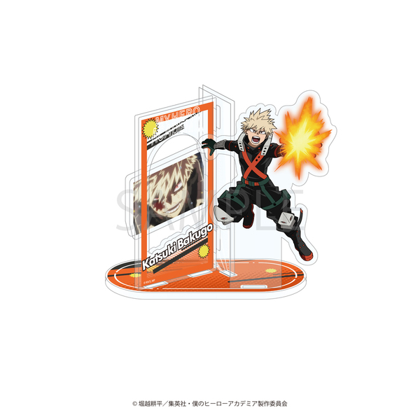 アニメ『僕のヒーローアカデミア』場面写アクリルスタンド 02.爆豪