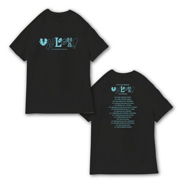 Little Glee Monster／UNLOCK!ツアーTシャツ／ブラック／XL - 通販